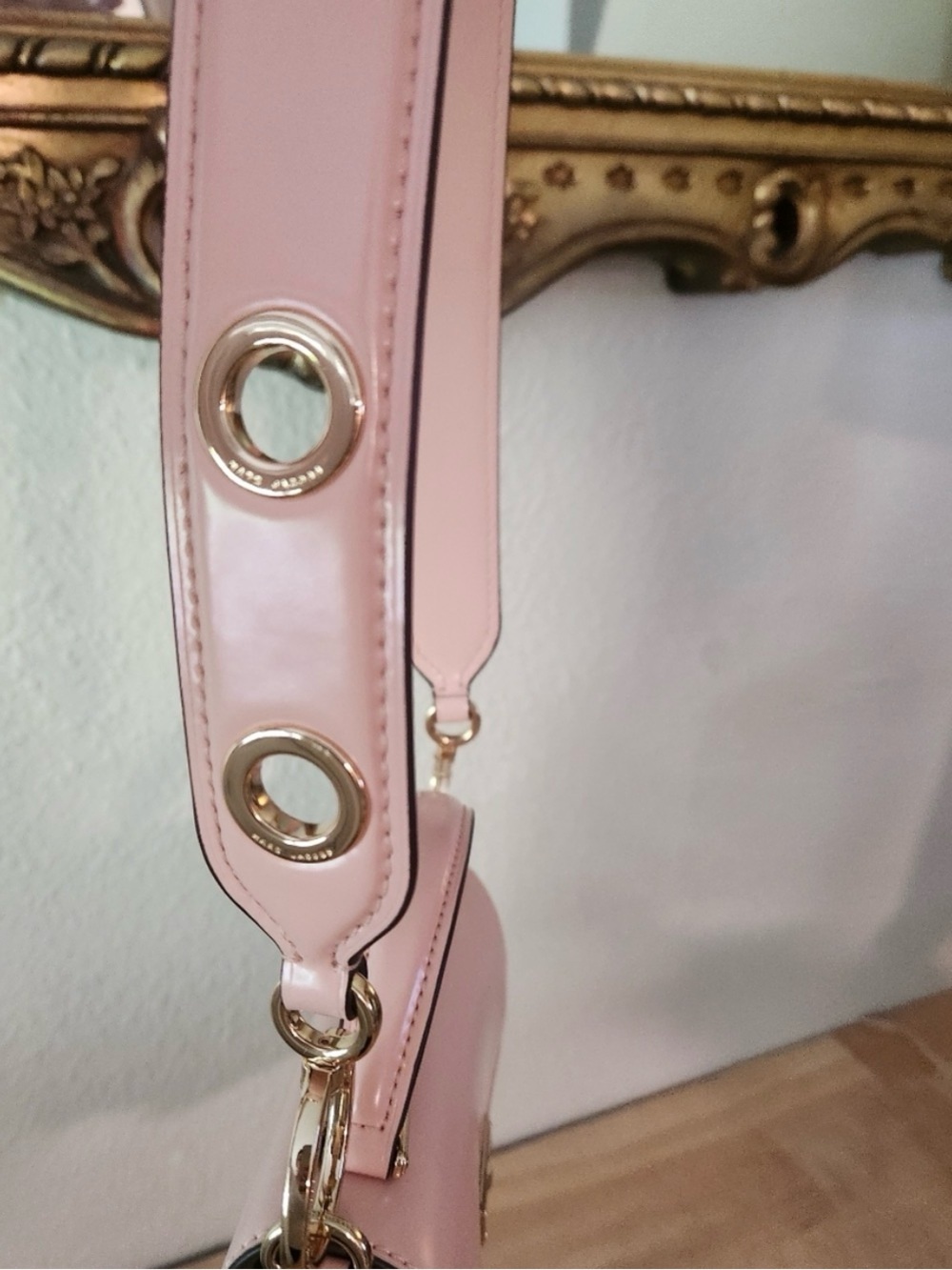 ✨Marc Jacobs Blush Pink Structured Top-Handle Satchel✨ - Picture 7 of 11